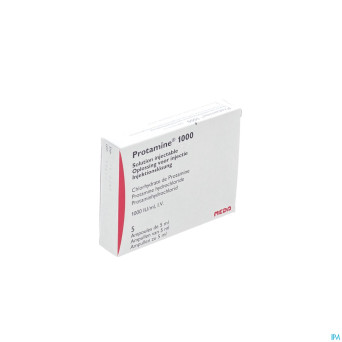 Protamine 1000 amp 5x5ml