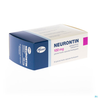 Neurontin 100mg caps 90
