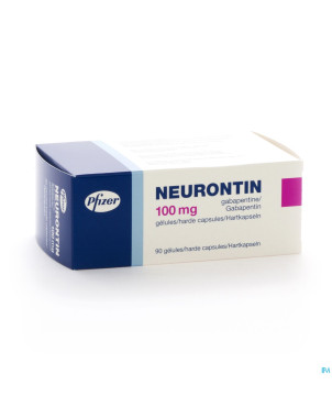 Neurontin 100mg caps 90