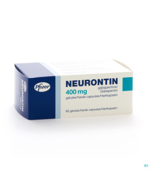 Neurontin 400mg caps 90