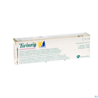 Twinrix pediat vaccin ser inj im 0,5ml