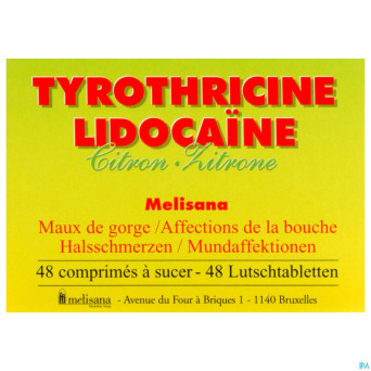 Tyrothricine lidoca citron comp 48