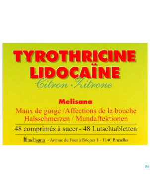 Tyrothricine lidoca citron comp 48