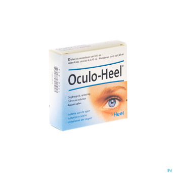 Oculo-heel collyre fiol 15 x 0,45ml heel