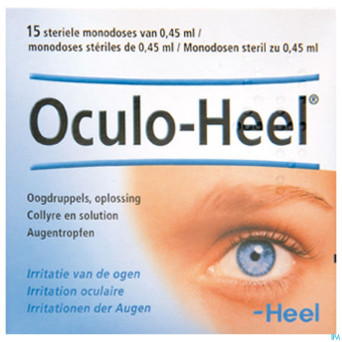 Oculo-heel collyre fiol 15 x 0,45ml heel