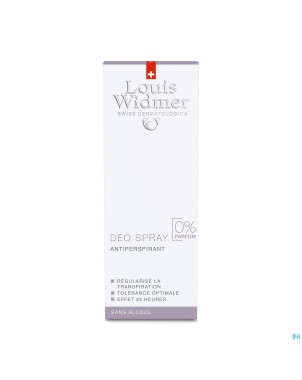 Widmer deo spray emuls n/parf    75ml