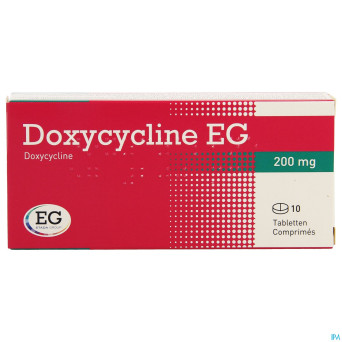 Doxycycline eg    comp 10x200mg