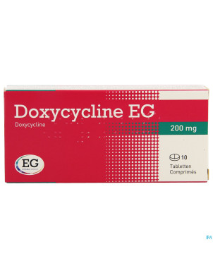 Doxycycline eg    comp 10x200mg