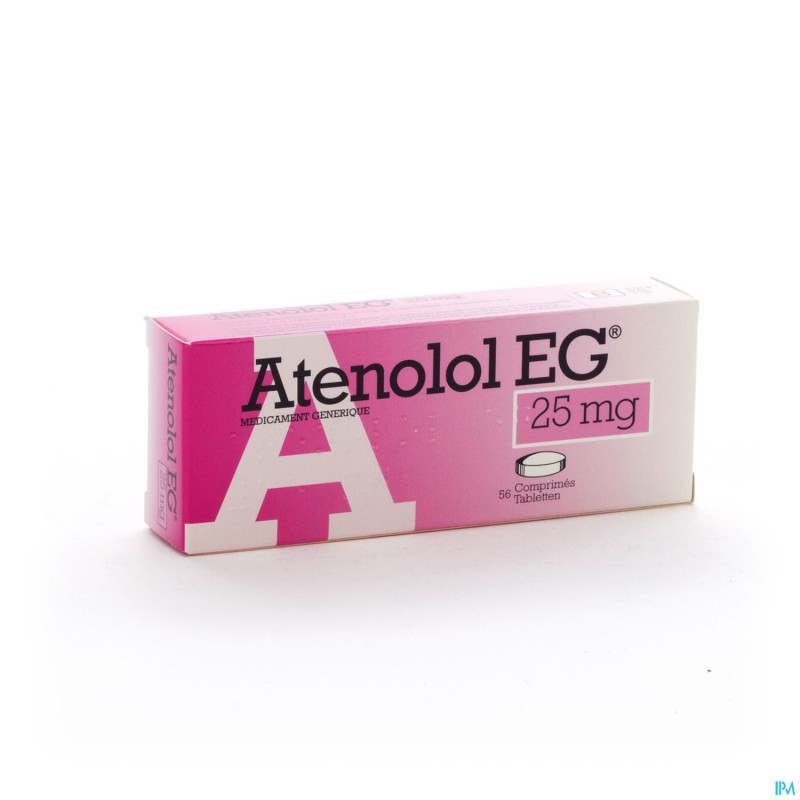 Atenolol eg comp  56x 25mg