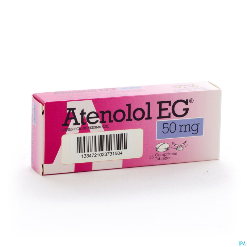 Atenolol eg comp  56x 50mg