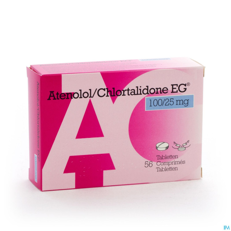 Atenolol chlortal eg    comp 56x100mg/25mg