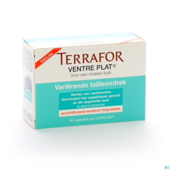 Terrafor ventre plat caps 50x330mg