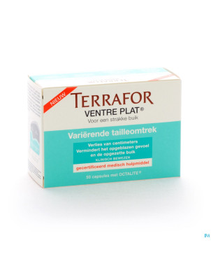 Terrafor ventre plat caps 50x330mg