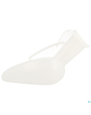Appeg urinal homme plast blnc+couv.