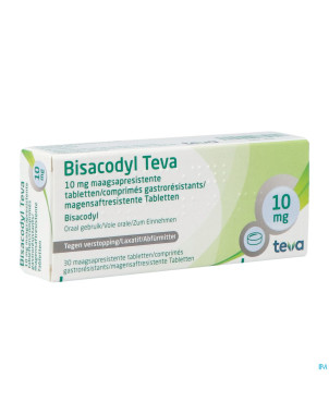 Bisacodyl teva drag 30 x 10 mg