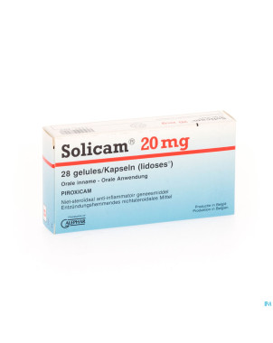 Solicam caps. 28 x 20 mg