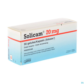 Solicam caps. 56 x 20 mg