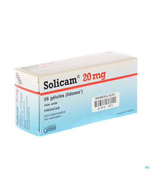 Solicam caps. 56 x 20 mg