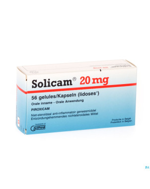 Solicam caps. 56 x 20 mg