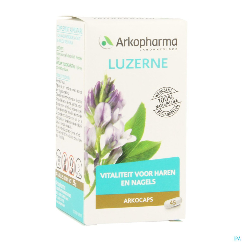 Arkogelules alfalfa vegetal    45