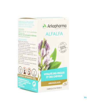 Arkogelules alfalfa vegetal    45