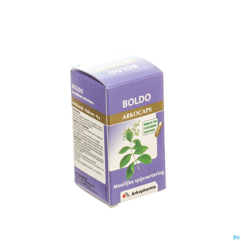 Arkogelules boldo vegetal    45