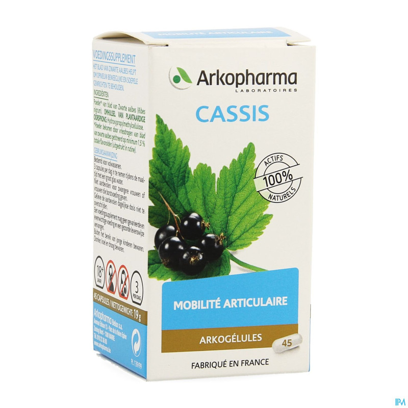 Arkogelules cassis vegetal  45    cfr 4137857