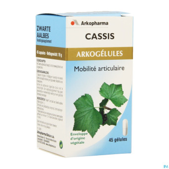 Arkogelules cassis vegetal  45    cfr 4137857