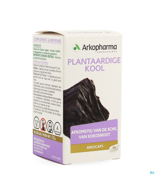 Arkogelules charbon vegetal    45