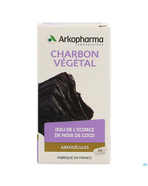 Arkogelules charbon vegetal    45
