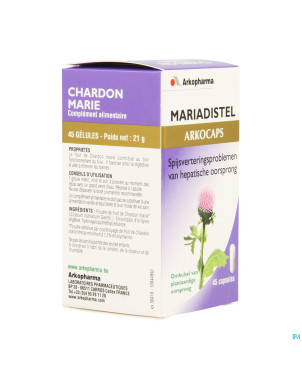 Arkogelules chardon marie vegetal 45   cfr 4137865