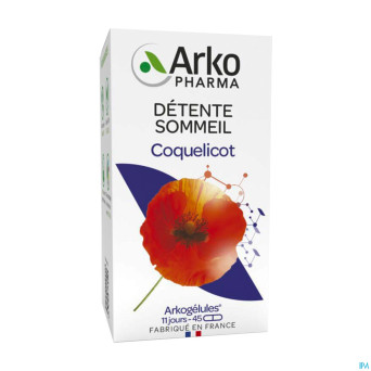 Arkogelules coquelicot vegetal    45