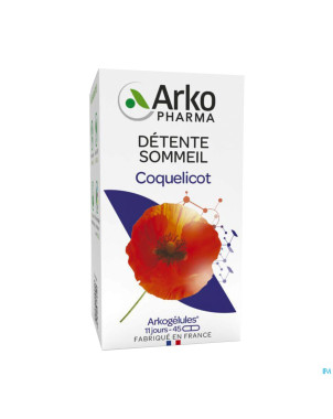 Arkogelules coquelicot vegetal    45