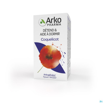 Arkogelules coquelicot vegetal    45