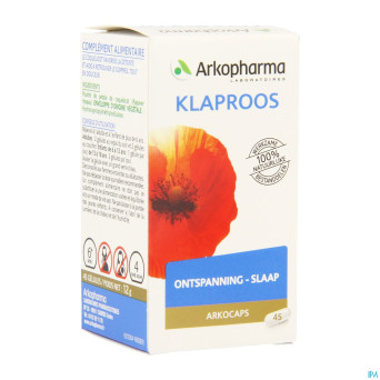 Arkogelules coquelicot vegetal    45