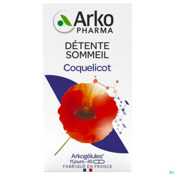 Arkogelules coquelicot vegetal    45