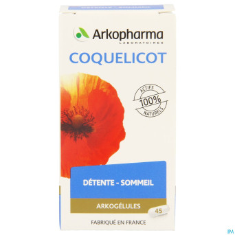 Arkogelules coquelicot vegetal    45