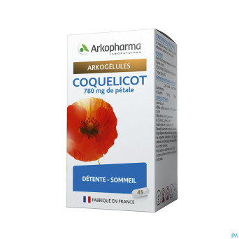 Arkogelules coquelicot vegetal    45