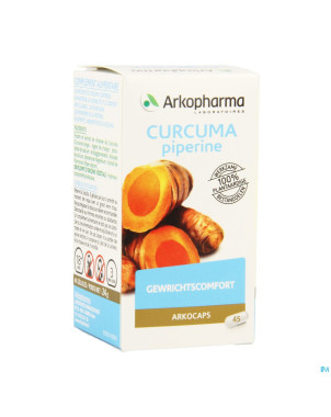 Arkogelules curcuma vegetal    45