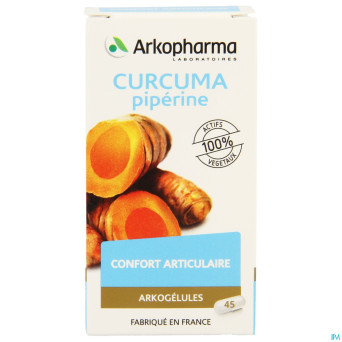 Arkogelules curcuma vegetal    45