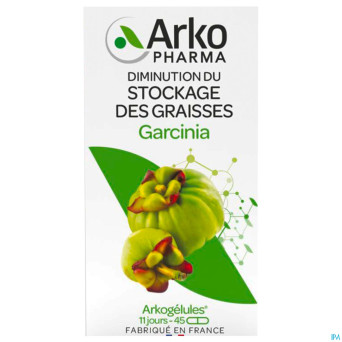 Arkogelules garcinia cam.vegetal    45