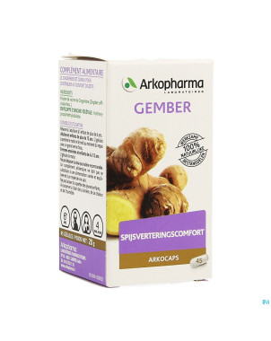 Arkogelules gingembre vegetal    45