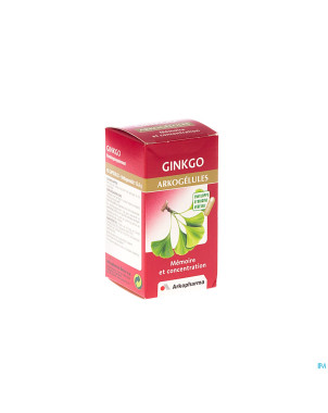 Arkogelules ginkgo biloba vegetal    45