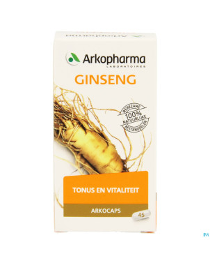 Arkogelules ginseng vegetal 45    cfr 4156915