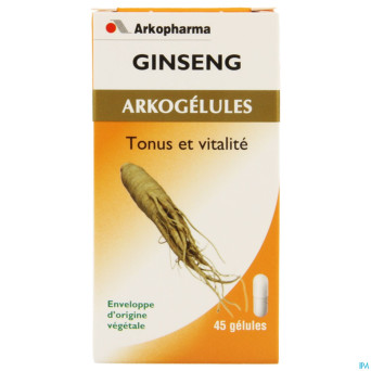 Arkogelules ginseng vegetal 45    cfr 4156915