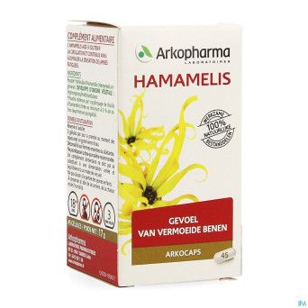 Arkogelules hamamelis vegetal 45    cfr 4137915