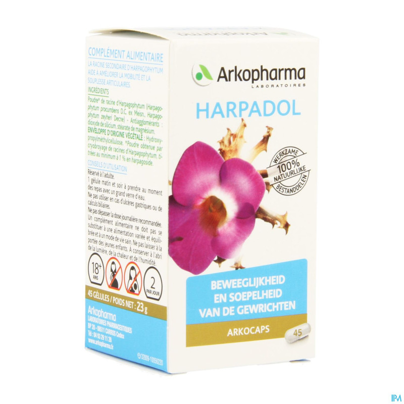 Arkogelules harpadol vegetal    45