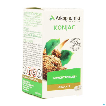 Arkogelules konjac vegetal 45    cfr 4137931