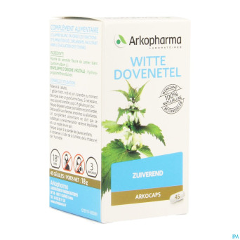 Arkogelules lamier blanc vegetal    45