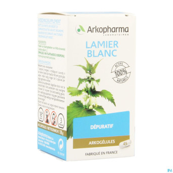 Arkogelules lamier blanc vegetal    45